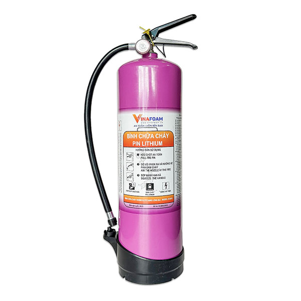 Bình cứu hỏa Pin Lithium Ion Vinafoam Việt Nam post image